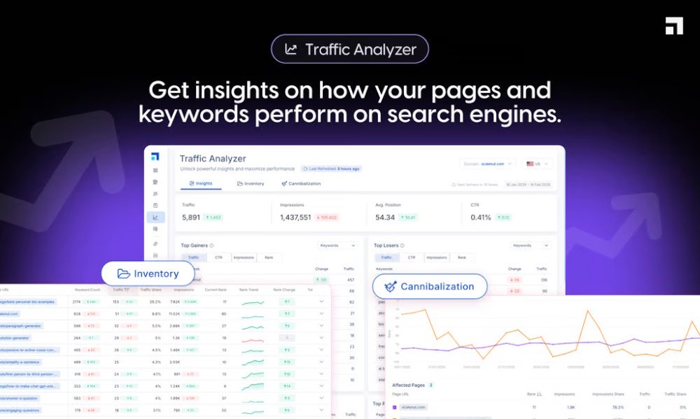 Scalenut Interface Design